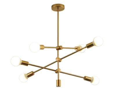 China Residential Nordic light luxury chandelier art deco chandelier simple chandelier living room decorative lamps for sale