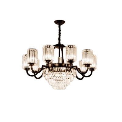 China Chandelier living room lamps and lanterns modern simple atmosphere restaurant residential crystal American style for sale