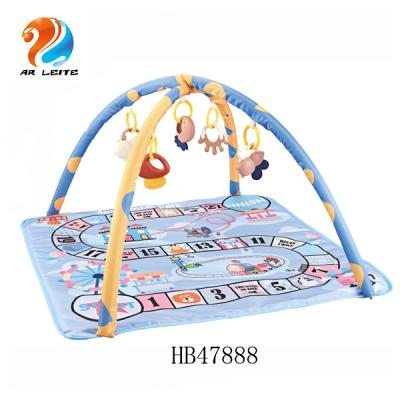 China Educational Toy Baby Gym Play Mat Infant To Hang Crawling Toddler Activity Gym Mat Thick Baby Mat Toys for sale