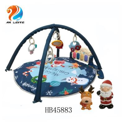 China NEW Musical Activity Toy Baby Electronic Baby Play Mat Baby Kick Piano Gym Fitness Pedal Piano with Toys and Mirror for sale