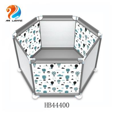 China 2021 New Modern Color Safety Baby Playpen Yard Kids Play Fence Protective Mesh Baby Play Fence for sale