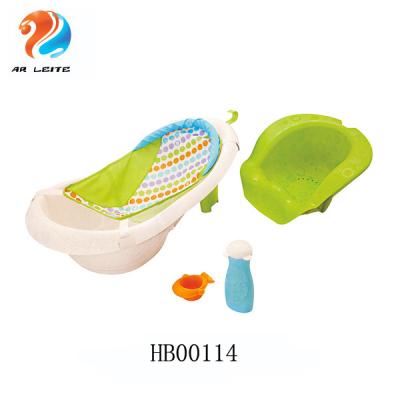 China Sustainable Infant Baby Bather Newborn Baby Bath Seat 4 Step In Toddler Baby Tub for sale