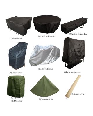 China Besting Selling Popular Dustproof Garden Furniture Waterproof Outdoor Cover for sale