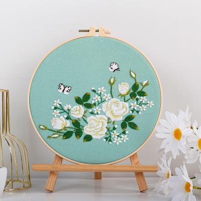 China 2021 Hot Selling Europe Sewing Crafts Diy Kit With Introductions Cross Stitch Set Embroidery Kit for sale