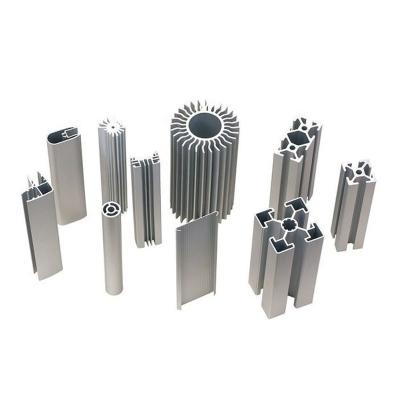 China Custom Aluminum Extrusion Profile Frame T-slot V-slot Custom Extruded Industrial Aluminum Profile for sale