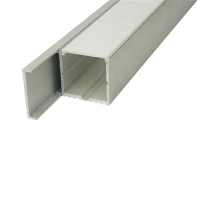 China Custom Aluminum LED Profile Recessed Linear Extrusion Aluminum Channel LED Light Profiles For Housing LED Tube for sale