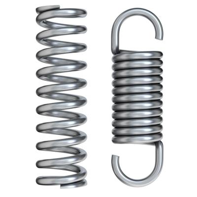 China Hardware/automobile/Electronic Communication/Clamp Manufacturers Metal Spring Metal Carbon Steel Stainless Steel Spring Spiral Coil Small Tension Spring for sale