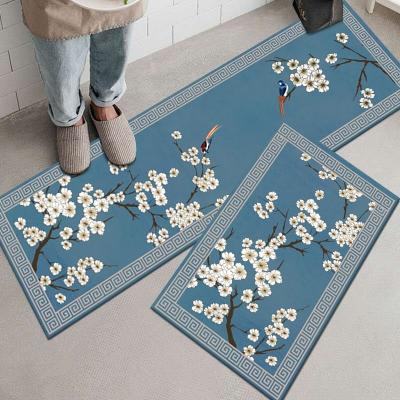 China China Factory Supply Non Slip Customized Non Slip Kitchen Washable Mat Diatom Bath Door Mat for sale