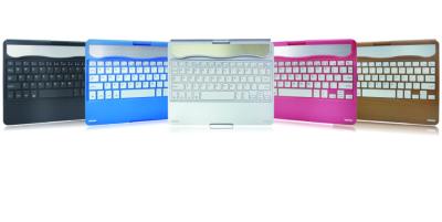 China Colorful Aviation Aluminum Bluetooth Keyboard For IPad With Sleep Energy - Saving Mode for sale