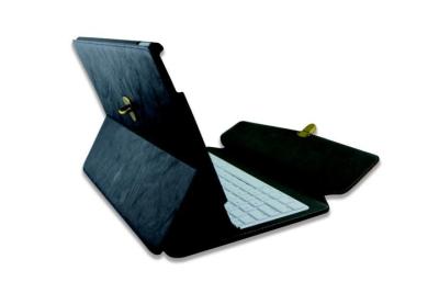 China Mute Folio Leather Keyboard Case 12.9 Inch iPad Pro With Lightning Connector for sale