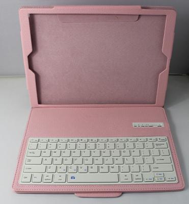 China Light Pink Bluetooth Keyboards For Tablets , 12 Months Warranty for sale