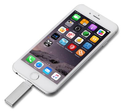 China Mini Iphone Flash Drive Apple USB Flash Drive With Lightning Connector for sale