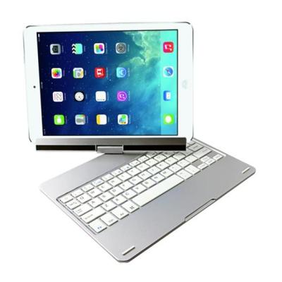 China Light mute iPad Air Bluetooth Keyboard of 360° rotating design , 10m Effective distance for sale