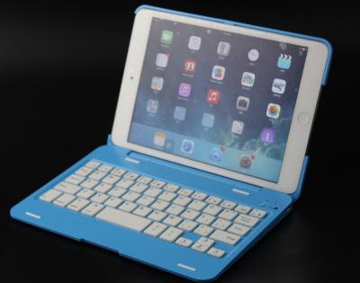 China iPad Mini Portable Bluetooth Keyboard Aluminum Wireless Colorful for sale