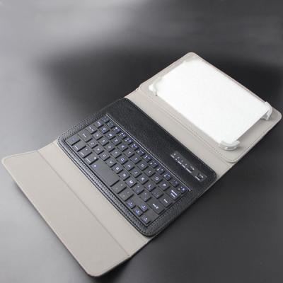 China Cordless Bluetooth 7 Inch Tablet Keyboard Case Portable Slim With ABS keys for sale