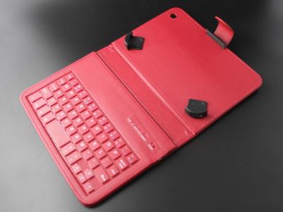 China PU Leather 7 Inch Tablet Keyboard Case , Ultrathin bluetooth wireless keyboard for sale