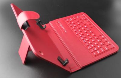 China Red Long Battery Light Wireless Tablet Keyboard Case 8