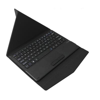 China Schwarze Leder-Bluetooth-Tastatur-Abdeckung 10,1 mit androider bluetooth Tastatur zu verkaufen