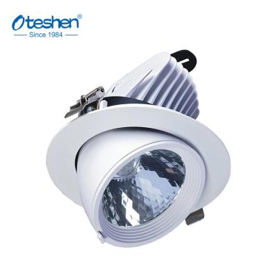 China Home / Warehouse / Supermarket / Sports Stadiums High Power Cast Aluminum Lamps Recessed Downlight Cob Led Light Fixture Downlights for sale