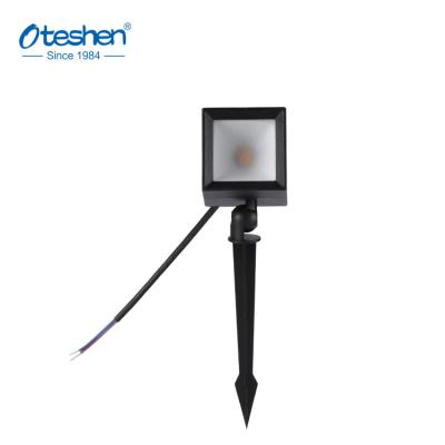 China IP65 Garden Landscape Ground Square Spot Garden Light Waterproof Outdoor PC 5W LED Spike Light for sale