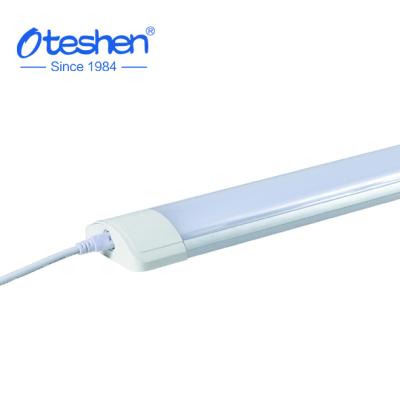 China Oteshen PC Lighting Aluminum Material Linkable Led Linear Tubes Led Batten Light Fixture 300mm 600mm 900mm 1200mm for sale