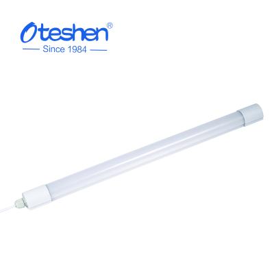 China Hot sale 2021 PC linear fixture new design ip65 4ft waterproof 36w battens led tube lights for sale