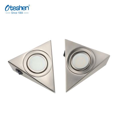 China Good prices aluminum kitchen triangle cabinet light/display cabinet/wine light for sale