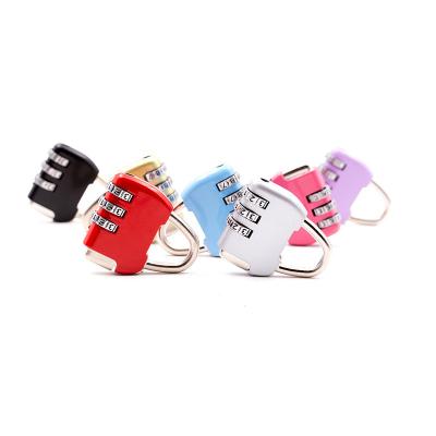 China Mini Combination Gift Lock Schoolbag Zinc Alloy Mechanical Luggage Lock Travel Luggage Locks for International Travel Password Padlock Suit for sale