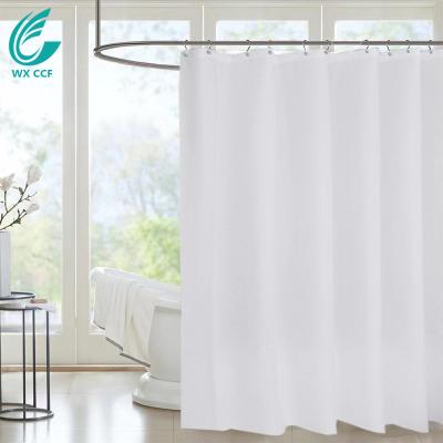 China Wholesale Waterproof Polyester Hot Selling Luxury Printing Custom Made Bathroom Shower Curtain for sale