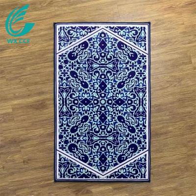 China High Quality Print Foam Quilted Muslim Turkish Custom Made Set Indoor Comfortable Flannel Memory Anti-Silp Prayer Mat Prayer Blanket Washable for sale