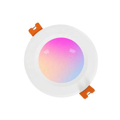 China Modern Smart Light Alexa Ceiling Lights Downlights LED Downlights WiFi Smart LED Indoor Music RGB Remote Control Lamp for sale