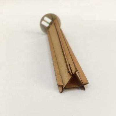 China 2021 New Triangle Shape Home Decoration Wooden Wick, Candle Wick, Nengzheng Unique Triangle Wooden Wick ---Design Patents! for sale