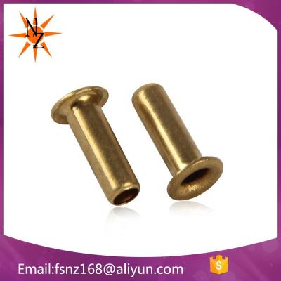 China Grommet H70, 9.78mm*5.54mm*4.18mm Eco-friendly Brass Grommet From Foshan Factory for sale