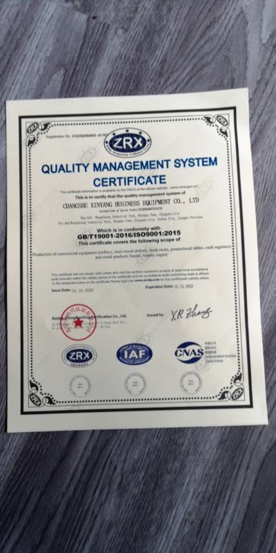 ISO9001 - Changshu City Vast Import And Export Trading Co., Ltd.