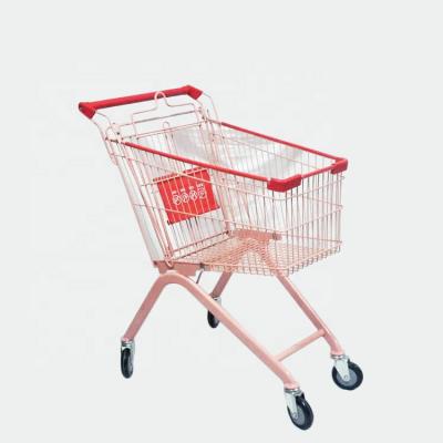 China 60L Unfolding Trolley Small Size European Style Shopping Shopping Cart for sale