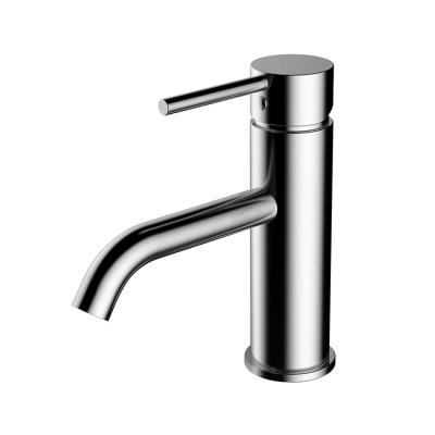 China J-STAR Faucets Classic Design Metered Hot And Cold Water Chrome Mixer Hand Basin Mixer Tap Spout for sale