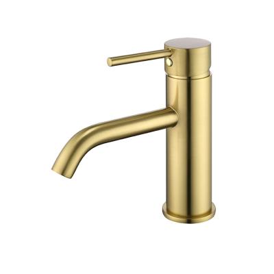 China Europe Design Hot Water Taps Single Lever Metered Mixer Tap Bathroom Vanity Basin And Cold for sale