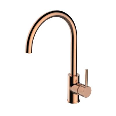 China EUROPEAN J-STAR Rose Gold Finish Brass Kitchen Faucet Filigree Torneira Cozinha Kitchen Sink Faucet for sale