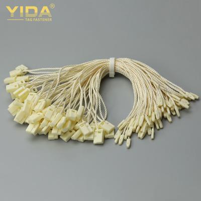 China Other Products Hot Snap Nylon Lock Twine Beige Pin Loop Fasteners Hook Ties Tag Label for sale