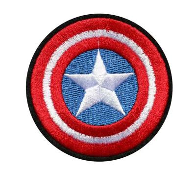 China Viable Heat Transfer Patch On Clothes Embroidery Patch From Designer Iron On Heat Press Custom Patches for sale