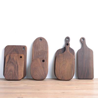 China Viable Best Selling Popular Black Walnut Wooden Kitchen Bamboo Or Wooden Chopping Board Wooden Chopper for sale