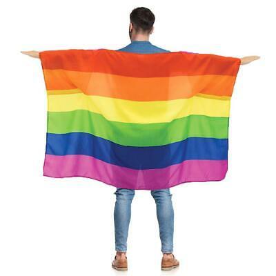 China Rainbow Body Flag LGBTQ Pride Parade Festival Rainbow Apparel Flying Costume for sale