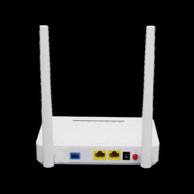 China FTTX Solutions ODM Manufacture Fiber PON Products Ont gepon/gpon/epon ONU 2 port 2.4G Wifi Xpon ONU for sale