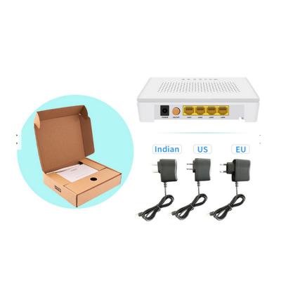 China Adaptive XPON ONU 1*10/100/1000M 1GE 3*10/100M 3FE GPON EPON ONU FTTH EPON GPON mode for popular OLT for sale