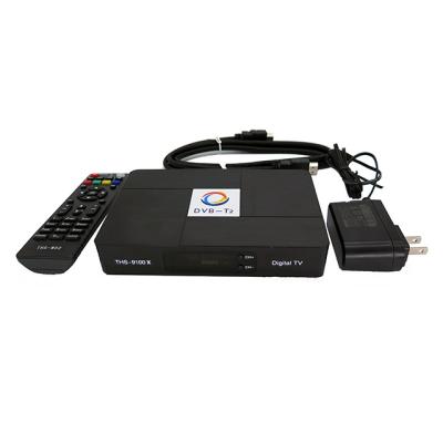 China High Definition Digital Receiver 1080P H.264 H.265 TV Tuner Set Top Box DVB-T2 245*165*52mm for sale