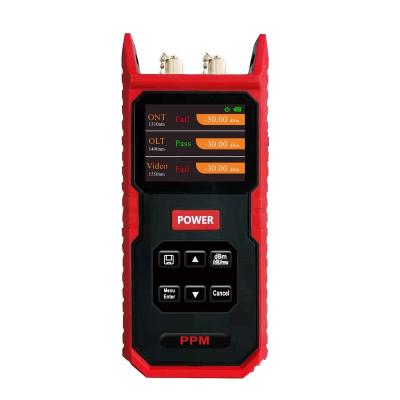 China Fttx Light and Convenient Fiber PON Power Meter Optical Power Meter 1310nm 1490nm 1550nm for FTTX PON Power Test for sale