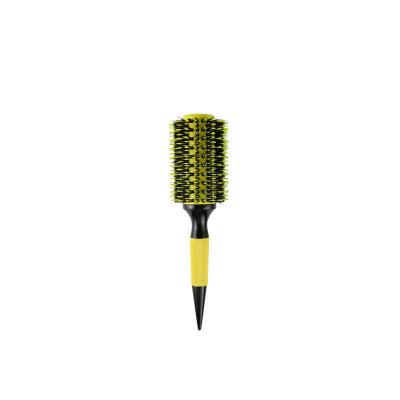 China Waterproof Hot Selling Bristle Hair Brush Boar Hair Sweep Tube Roller Comb Hot Air Aluminum Rotating Hair Brush for sale