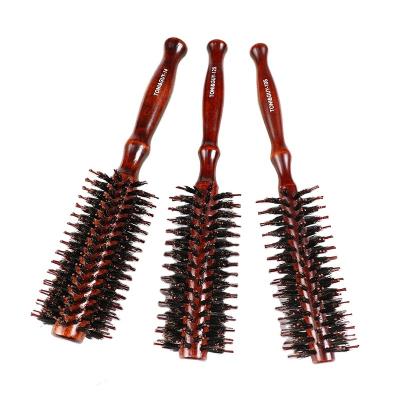 China Waterproof Smooth Handle Boar Bristle Brush Detangler New Arrival Detangle Hair Brush For Curly Hair Brush Dryer for sale