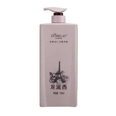 China Moisturize Domelay Bath Shower Gel For Women Body Wash Bottle Custom Mint Anti Bacterial Shower Gel 738ml for sale