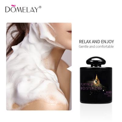 China Natural Lightening Bubble Domelay Rose Perfume Bath Body Wash OEM Men Women Body Wash for sale